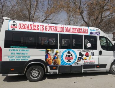 Organize İş Güvenliği Malzemeleri